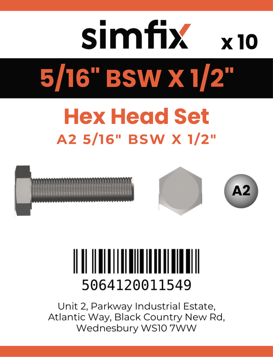 Simfix product label - 933WA2516013-D