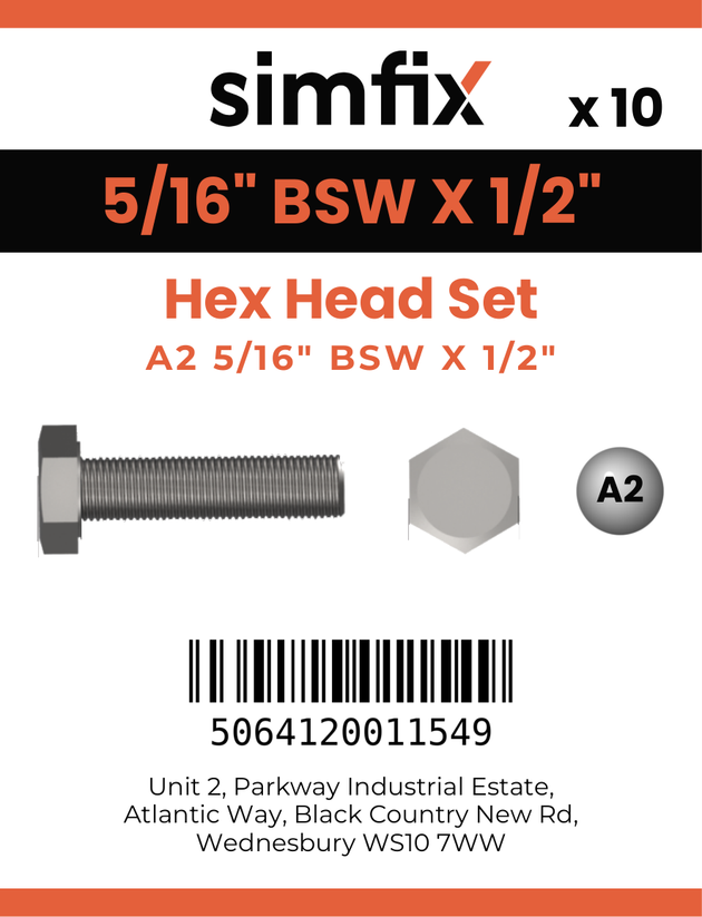 Simfix product label - 933WA2516013-D
