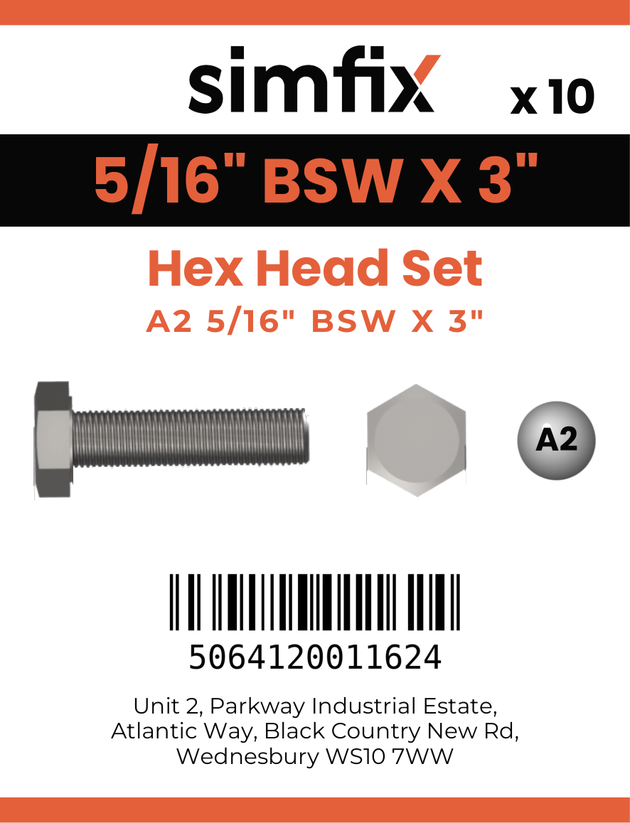 Simfix product label - 933WA2516076-D