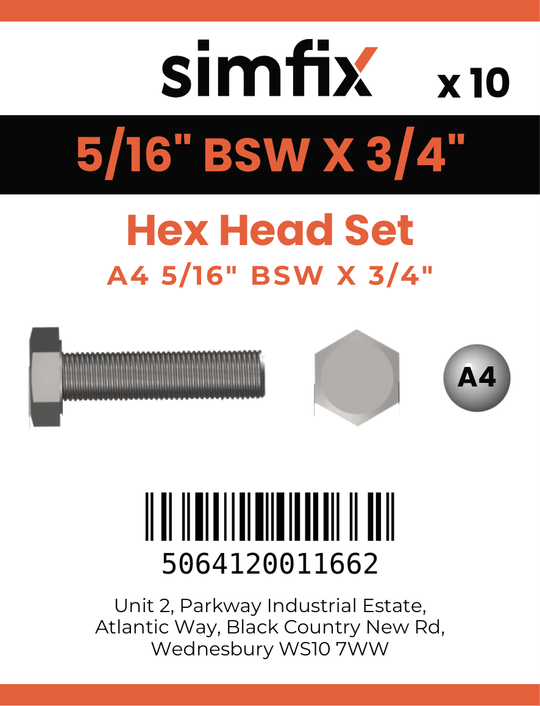 Simfix product label - 933WA4516019-D