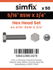Simfix product label - 933WA4516019-T