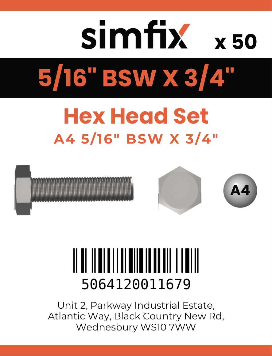 Simfix product label - 933WA4516019-T
