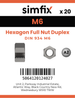 Simfix product label - 934-1.4462-0060-D