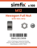 Simfix product label - 934-1.4462-0120-T