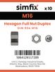 Simfix product label - 934-1.4462-0160-D