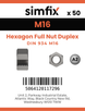 Simfix product label - 934-1.4462-0160-T