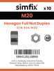 Simfix product label - 934-1.4462-0200-D