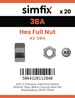 Simfix product label - 934A23BA-D