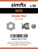 Simfix product label - 934A40160AV-T