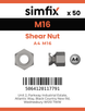 Simfix product label - 934A40160AV-T