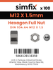 Simfix product label - 934A41215-T