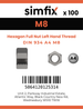 Simfix product label - 934A4L08-T