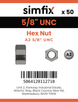 Simfix product label - 934UA258-T
