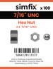 Simfix product label - 934UA4716-T