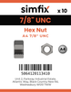 Simfix product label - 934UA478-T
