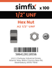 Simfix product label - 934UFA212-T