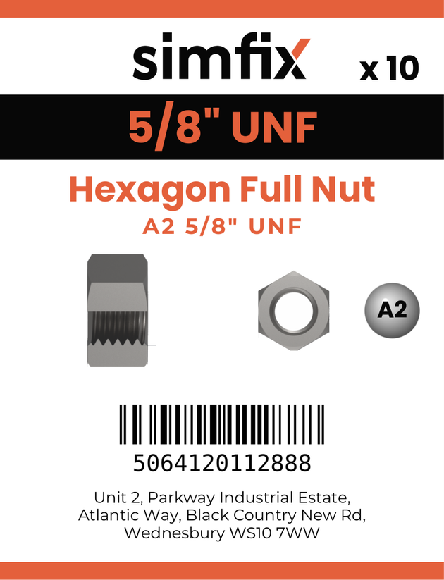 Simfix product label - 934UFA258-D