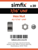 Simfix product label - 934UFA2716-D