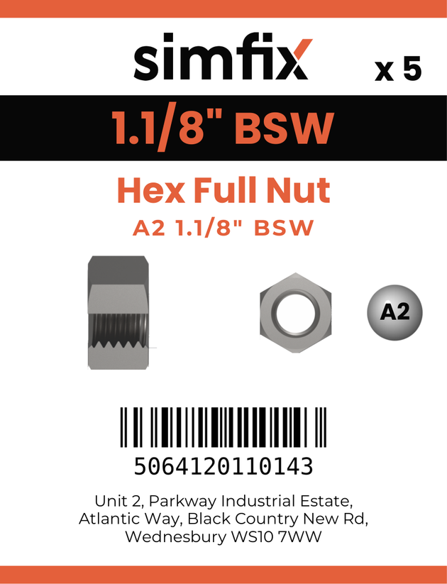 Simfix product label - 934WA2118-D