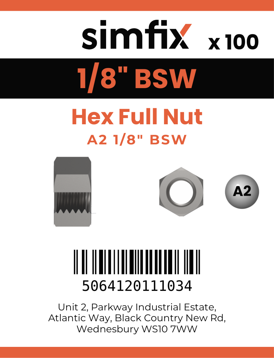 Simfix product label - 934WA218-T