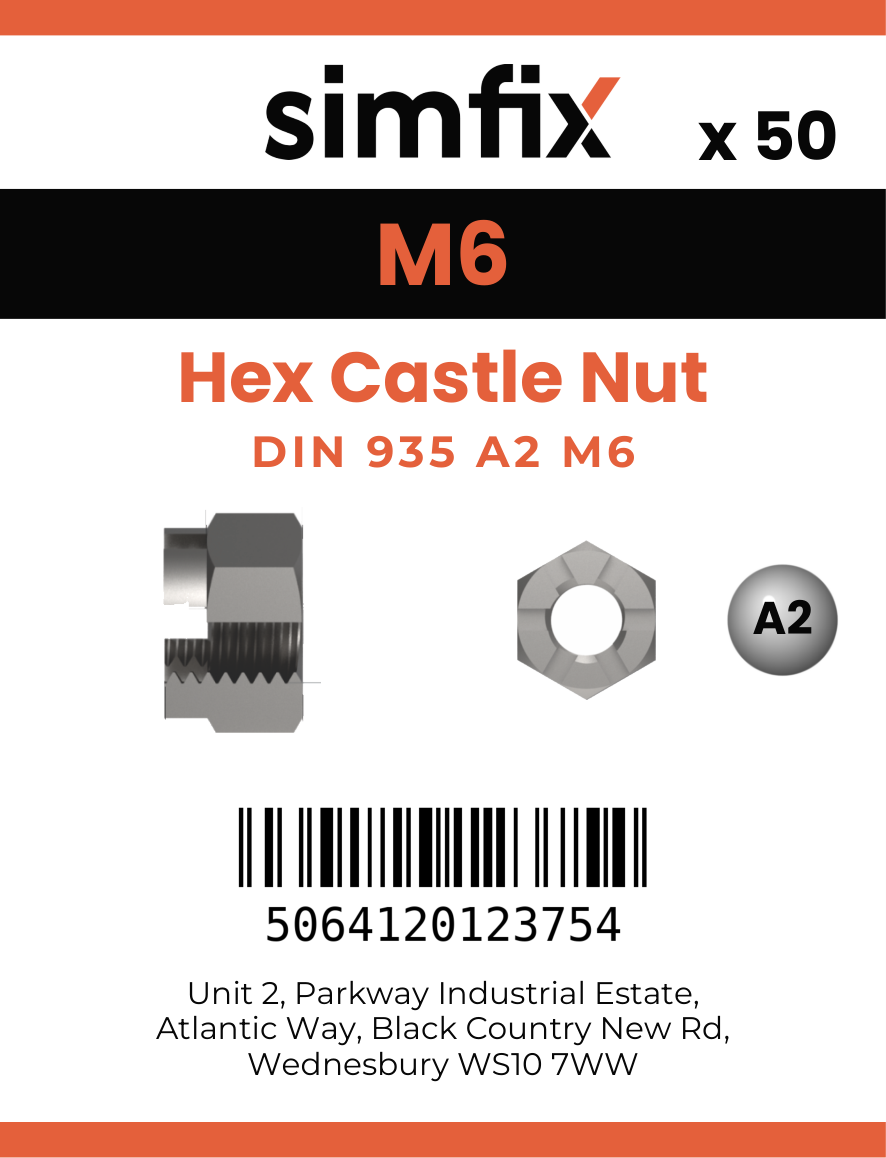 Simfix product label - 935A206-T