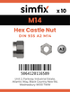 Simfix product label - 935A214-D