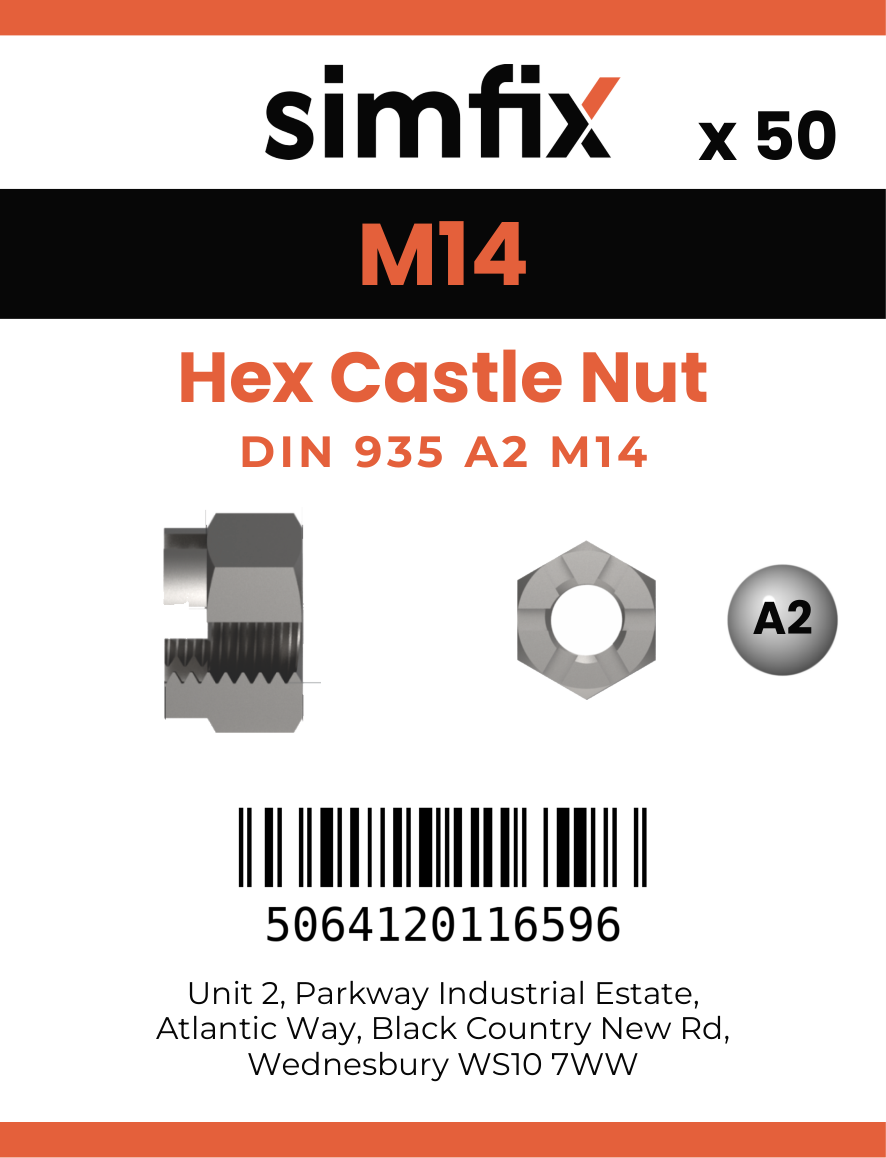 Simfix product label - 935A214-T