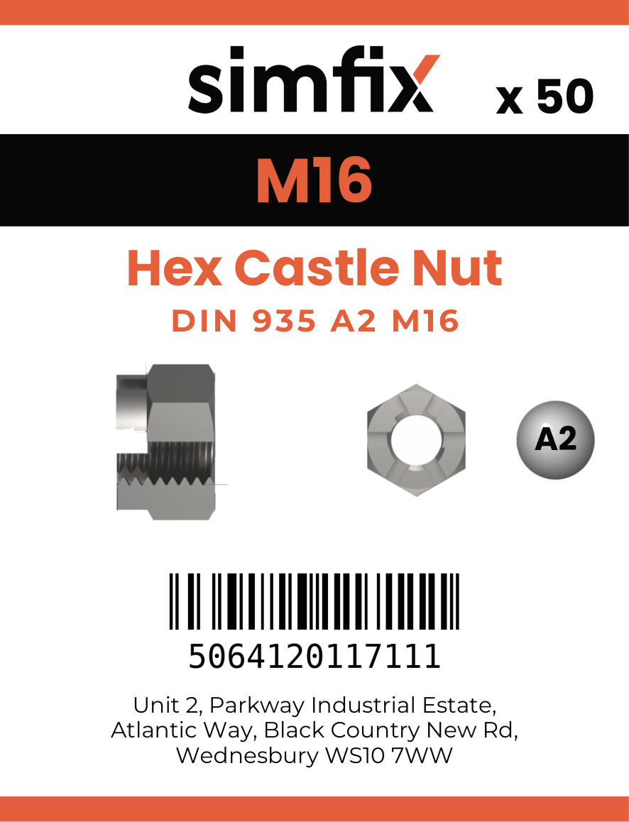 Simfix product label - 935A216-T