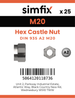 Simfix product label - 935A220-T