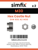 Simfix product label - 935A230-D