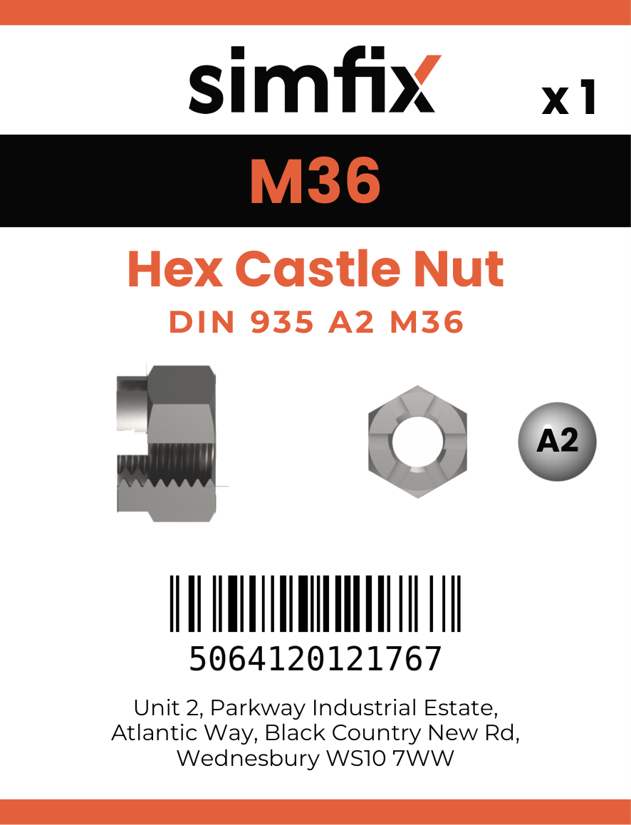 Simfix product label - 935A236-D