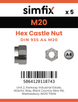 Simfix product label - 935A420-D
