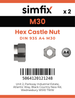 Simfix product label - 935A430-D