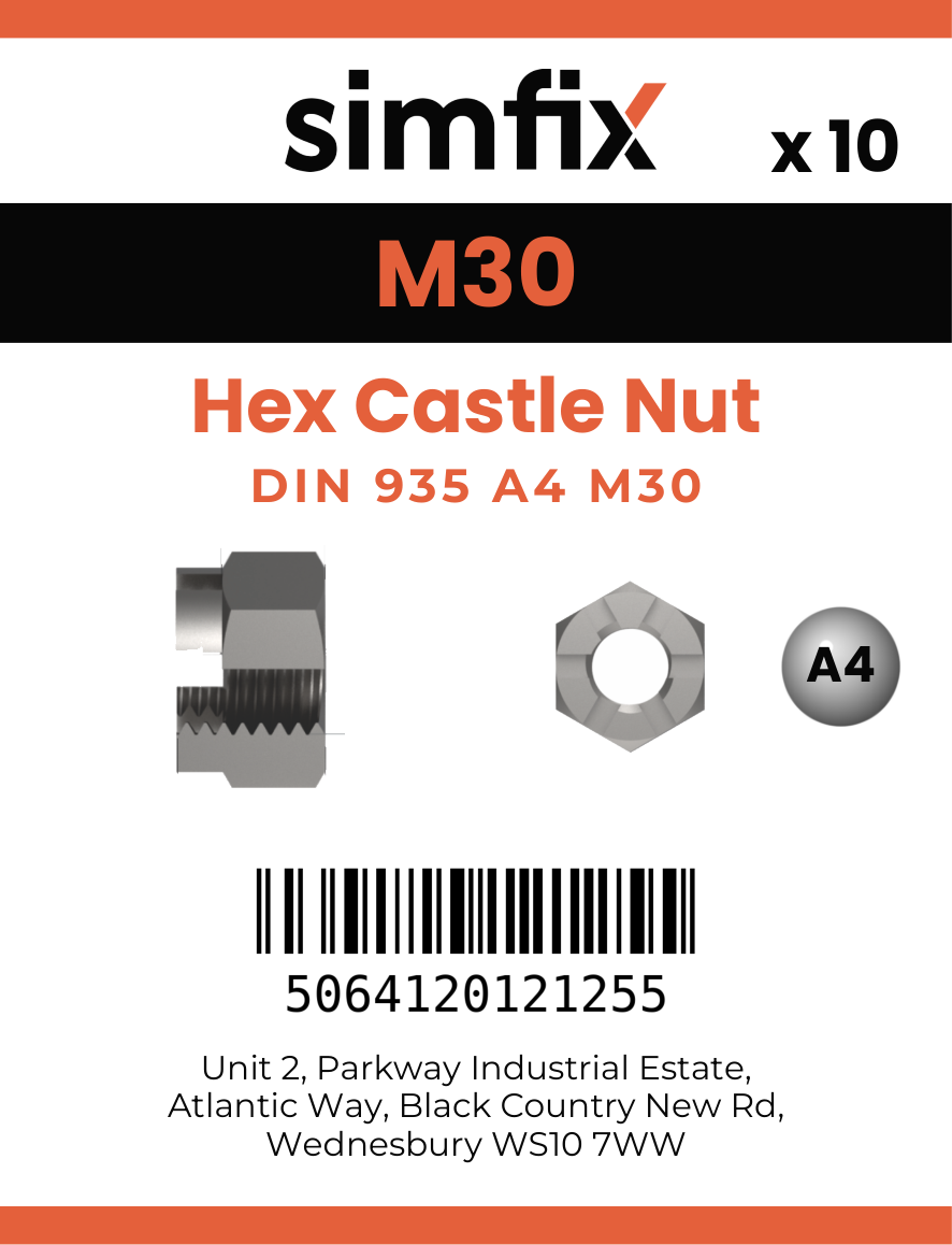 Simfix product label - 935A430-T
