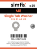 Simfix product label - 93A2084-D