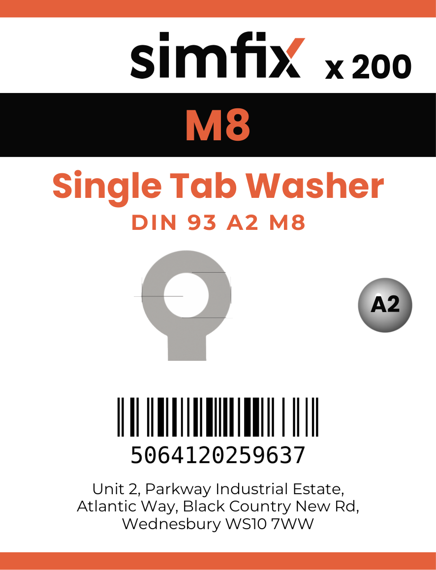 Simfix product label - 93A2084-T