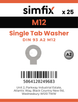 Simfix product label - 93A2130-D