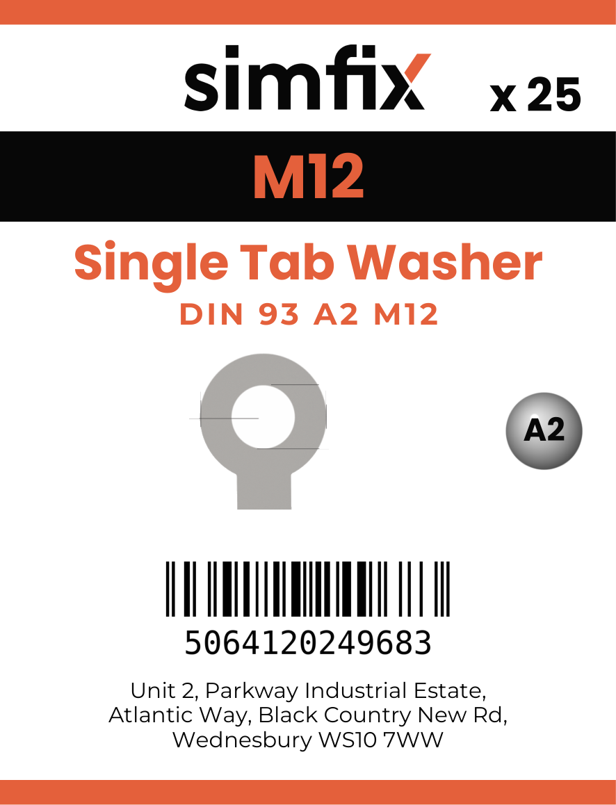 Simfix product label - 93A2130-D