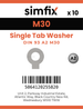 Simfix product label - 93A2310-D