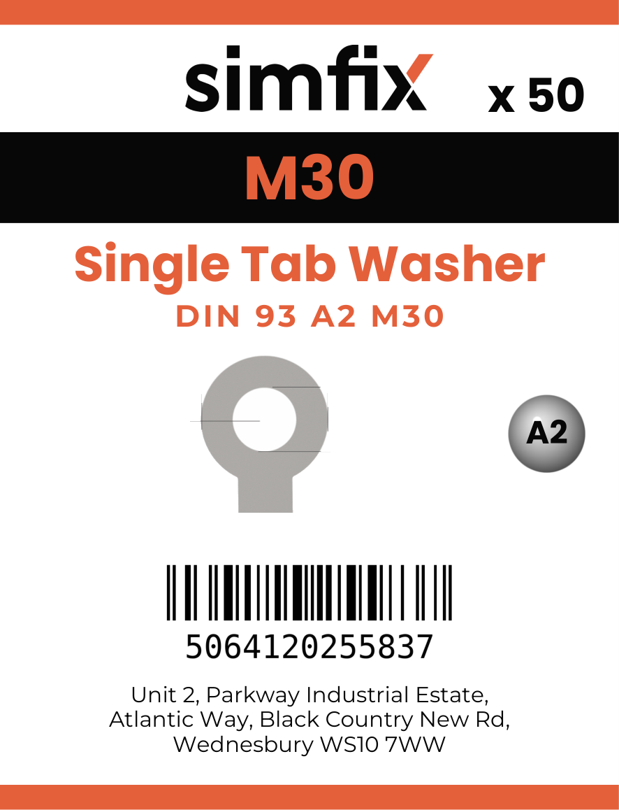 Simfix product label - 93A2310-T