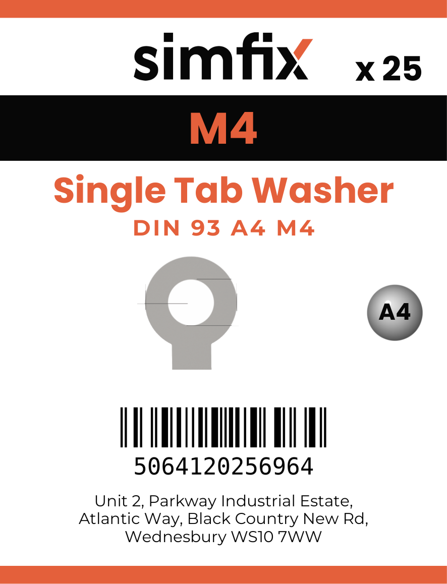 Simfix product label - 93A4043-D