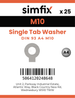 Simfix product label - 93A4105-D