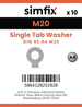 Simfix product label - 93A4210-D