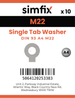 Simfix product label - 93A4230-D