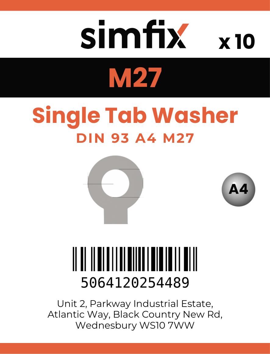 Simfix product label - 93A4280-D