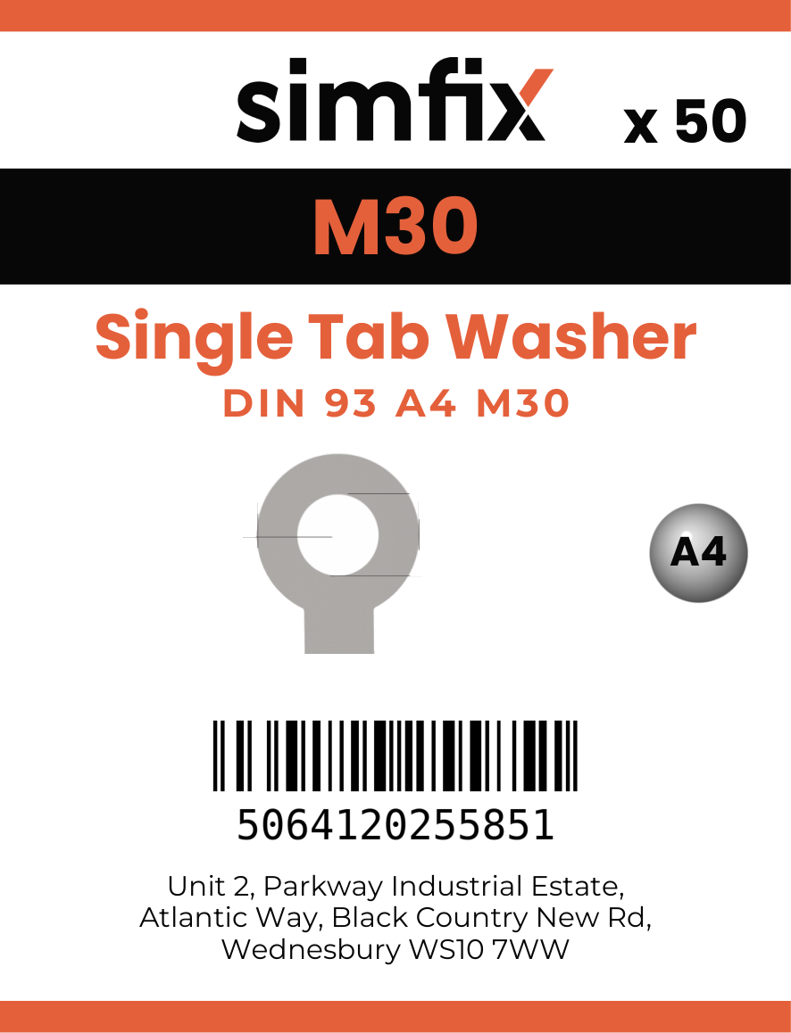 Simfix product label - 93A4310-T