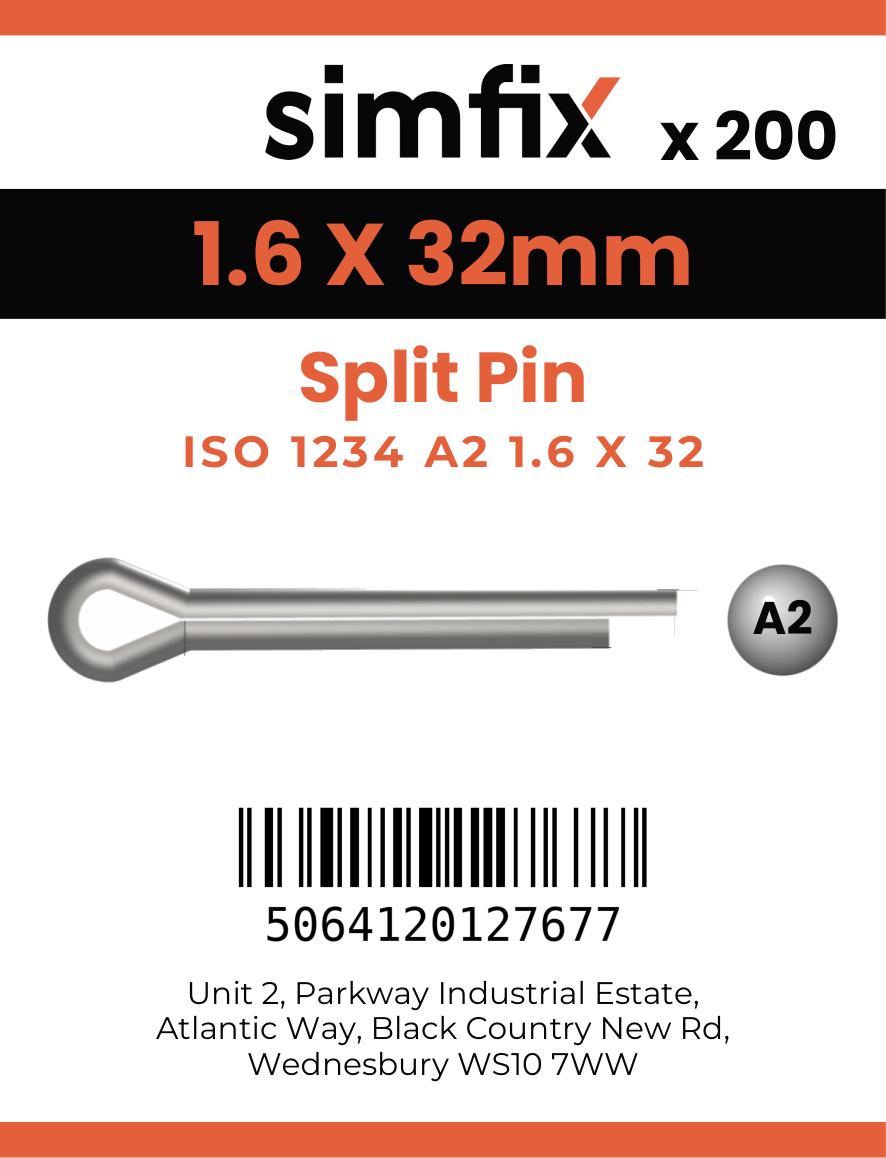 Simfix product label - 94A2016032-T