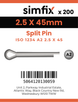 Simfix product label - 94A2025045-T
