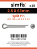 Simfix product label - 94A2025063-D