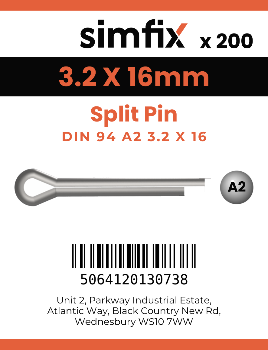 Simfix product label - 94A2032016-T